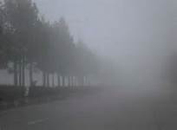 مه گرفتگی در کرمان