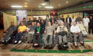 هنرمندان عرصه موسیقی به دیدار جانبازان رفتند