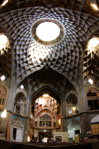 کاروانسرای امین الدوله از منحصر به فردترین و ارزشمندترین بناهای تاریخی در کاشان
