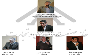 سهل آبادي، رئيس خانه صنعت، معدن و تجارت ايران شد