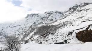 کولاک شدید در گردنه حیران