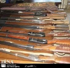 کشف 16 قبضه اسلحه شکاری در سروآباد