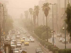 جولان باد، گرد و خاک، ابر و باران در آسمان هرمزگان