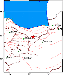زلزله "تهران" را لرزاند+ جزئیات