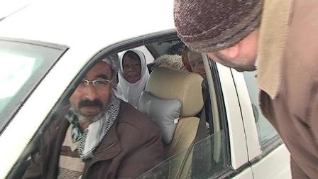 نجات دانش آموز بیمار شین آبادی از کولاک