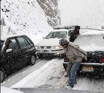 تردد در جاده های مازندران با زنجیر چرخ امکان پذیر