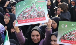 «مرگ بر آمریکا» از دورترین نقطه استان قزوین به گوش رسید