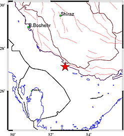 وقوع زمین لرزه در هرمزگان+ جزئیان
