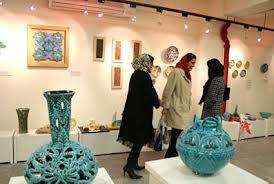 نمایشگاه سفال و سرامیک در زرنا