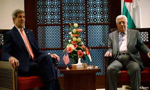 دیدار "جان کری"و "محمود عباس"