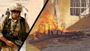 به آتش کشیدن اجساد عراقی ها توسط سربازان آمریکا+تصاویر+18