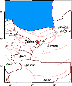 زلزله" تهران" را لرزاند+ جزئیات