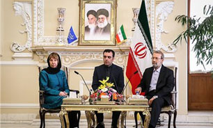 "اشتون" با "لاریجانی" دیدار کرد