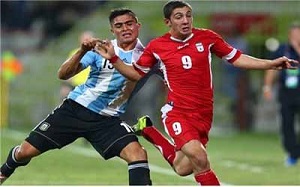 گل به خودی اشکان دژاگه در بازی ایران-آرژانتین!!