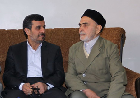 پیام تسلیت احمدی‌نژاد به مناسبت درگذشت پدر شهید کاوه