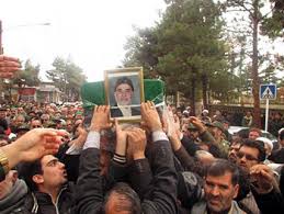 تشیع پیکر پدر سردار کردستان شهید محمد کاوه در مشهد
