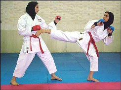 درخشش بانوان کاراته کار آذربایجان شرقی در مسابقات آسیایی شین دای
