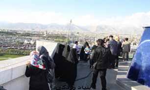 بام برج آزادی نوروز 93 نیز گشوده می شود