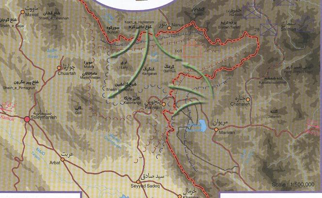 "والفجر چهار" 33 روز نبرد جانانه‌ای که مریوان را آزاد کرد
