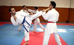 کسب مقام سوم لیگ کاراته بسیج کشور