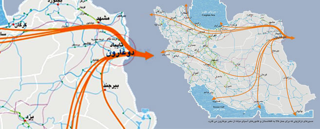 بررسی روشهای نظارت بر سلامت رفت وآمدهای مرزی درمرز ایران وافغانستان