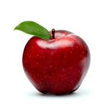 سیب سرخ روی شیب