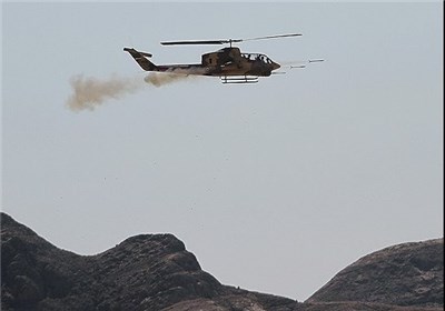 تجهیز بالگردهای نیروی دریایی سپاه به موشک رادارگریز نصر