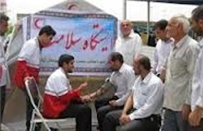 راه اندازی 6 ایستگاه سلامت نوروزی