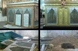 تخریب قبر مطهر صحابی بزرگ اسلام محکوم است
