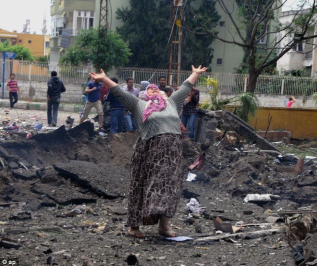گزارش تصويري/ انفجارهاي مهيب ريحانلي ترکيه