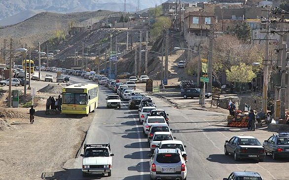 كاهش 2 درصدي تردد ثبت شده طي 24 ساعت گذشته