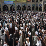 تجمع بزرگ مدافعان حرم در قم