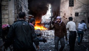 حمله موشکی تروریستها به حومه حلب/هلاکت 8 تروريست در القصير