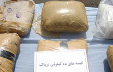 كشف 100 كیلوگرم تریاك در استان چهارمحال و بختیاری