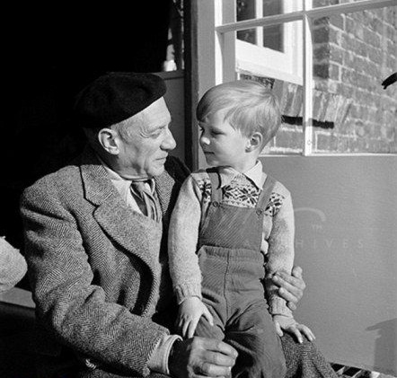 عکس/پابلو پیکاسو در سال 1950