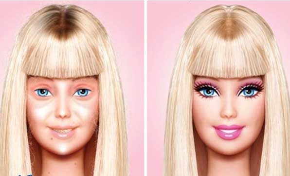 باربی بی آرایش! +عکس