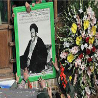 گلباران بیت تاریخی امام خمینی در قم