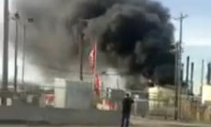انفجار در پالايشگاه نفت ديترويت آمريکا