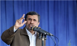 احمدی‌نژاد بزرگترین تونل جاده‌ای کشور را افتتاح کرد