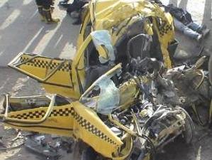 6كشته و مجروح حاصل بي مبالاتي راننده وانت نيسان