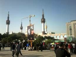 برپایی ایستگاه بانوی انقلاب در حرم مطهر