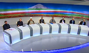 مشروح سومين و آخرين مناظره 8 کاندیدای ریاست جمهوری با محوريت سياست داخلي و خارجي + فیلم
