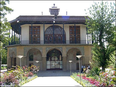 کاخ موزه چهل ستون قزوین رتبه اول کشوری