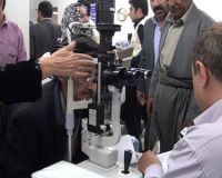معاینه چشم 150 نفر بصورت رایگان در بیمارستان تامین اجتماعی سنندج