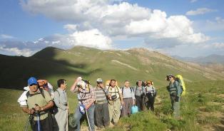 صعود گروه کوهنوردی کوهساران استانداری کردستان به قله مسجد میرزای دیواندره