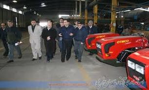 نمایندگان 5 کشور آسیایی از تراکتورسازی ارومیه بازدید کردند