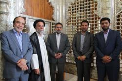 بازدید وزیر فرهنگ و ارشاد اسلامی از کارگاه ساخت ضریح مطهر امامین عسگریین در قم