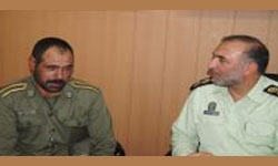 سربازی که 5 فرزند و یک نوه دارد+عکس