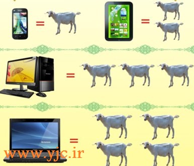 معاوضه وسایل الکتریکی با گوسفند در چین! +عکس