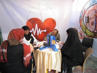 برپايي ايستگاه هاي سلامت روزه داري در بوستان هاي مشهد